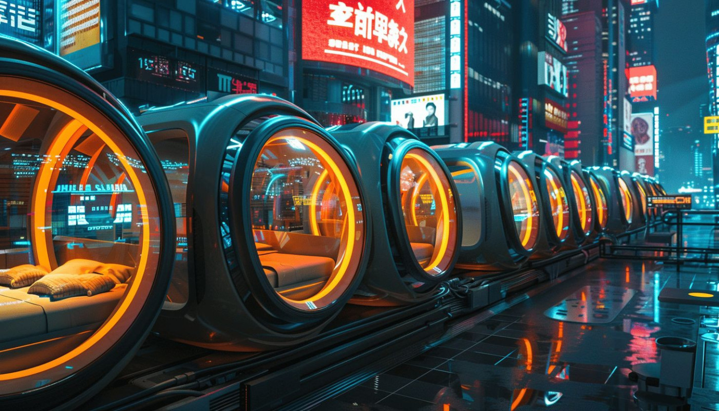 Capsules futuristes ou dormir dans des hotels high-tech en Asie