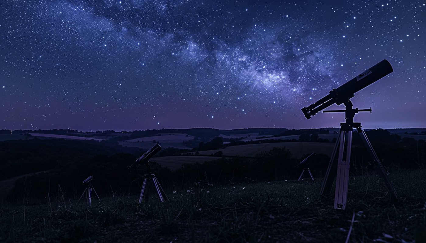 Observation des étoiles spots inédits pour astrotourisme en France